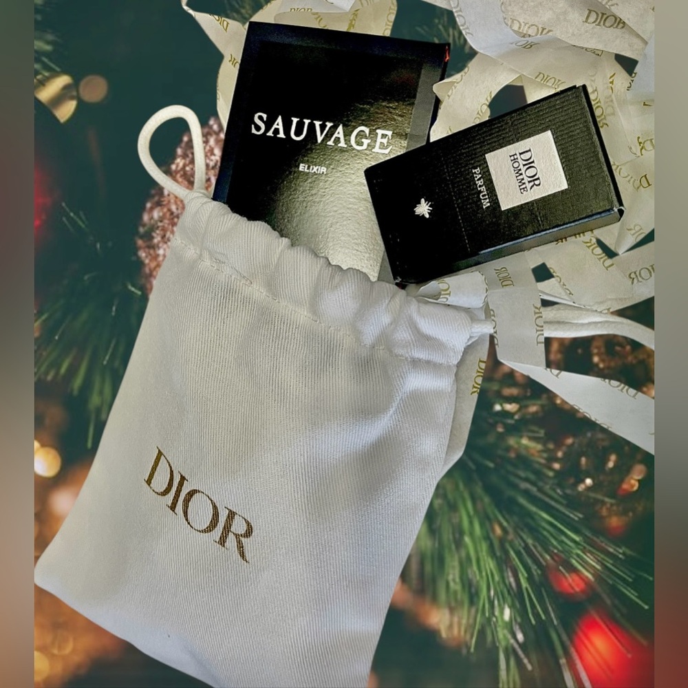 Mens Dior Homme Parfum Tr Mini NIB/Sauvage Sam Sz & Dust Bag - Picture 10 of 15